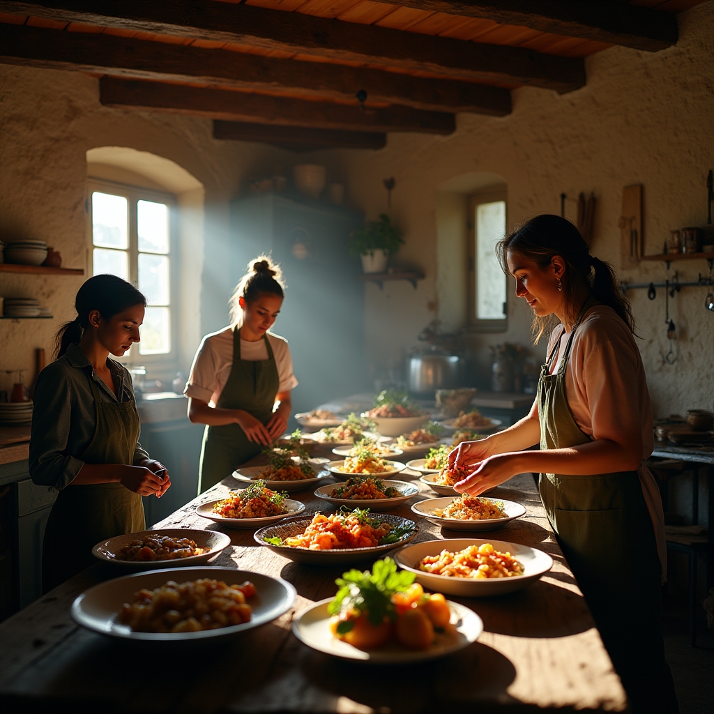 Atelier de cuisine française